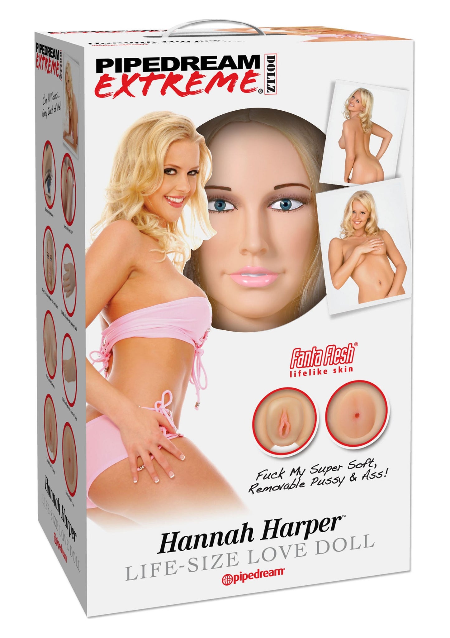 Pipedream PDX Extreme Hannah Harper Love Doll SKIN - 0