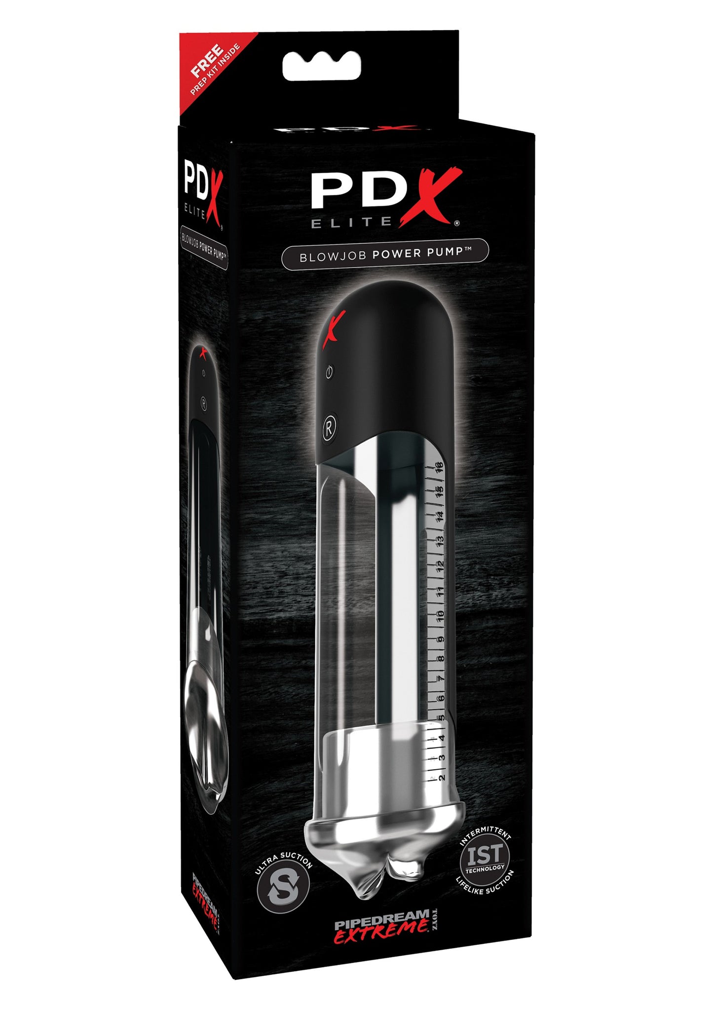 Pipedream PDX Elite Elite Blowjob Power Pump BLACK - 2