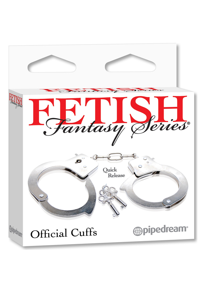 Pipedream Fetish Fantasy Official Handcuffs METAL - 0