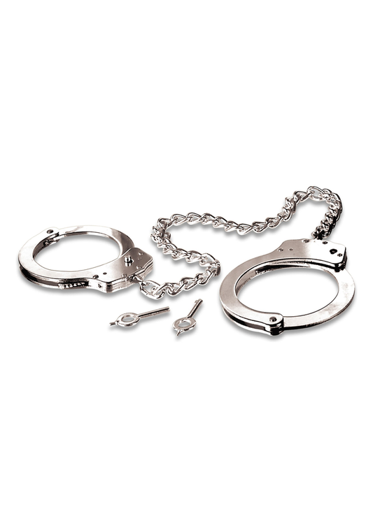 Pipedream Fetish Fantasy Series - Metal Leg Cuffs