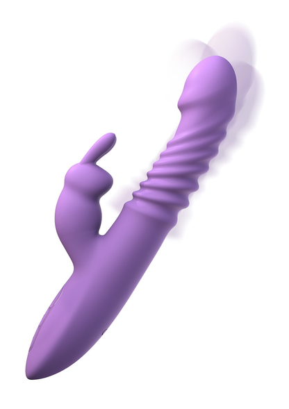 Pipedream Fantasy For Her Her Thrusting Silicone Rabbit PURPLE - 3