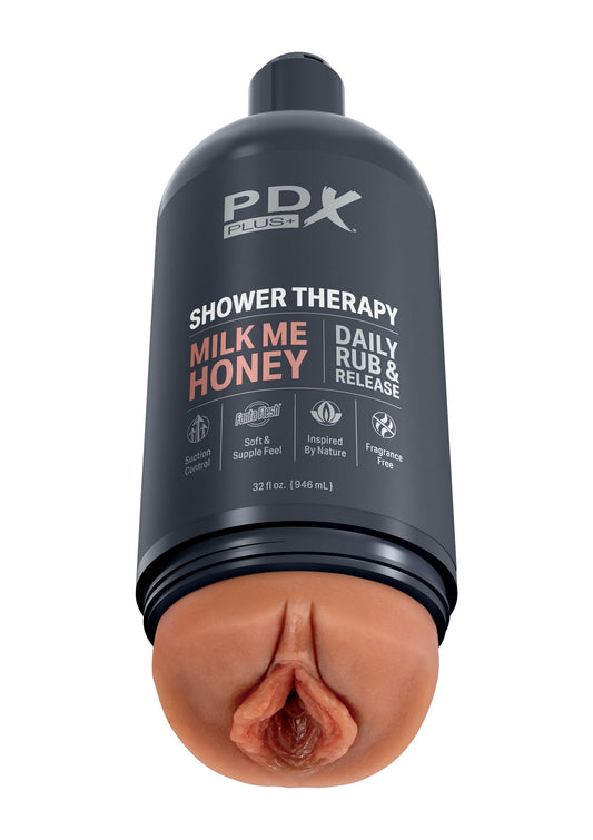 Pipedream PDX Plus - Shower Therapy - Milk Me Honey - Karamell Hautfarbe