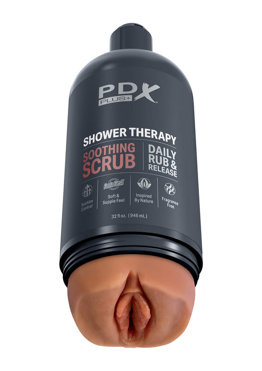 Pipedream PDX Plus - Shower Therapy - Soothing Scrub - Karamell Hautfarbe