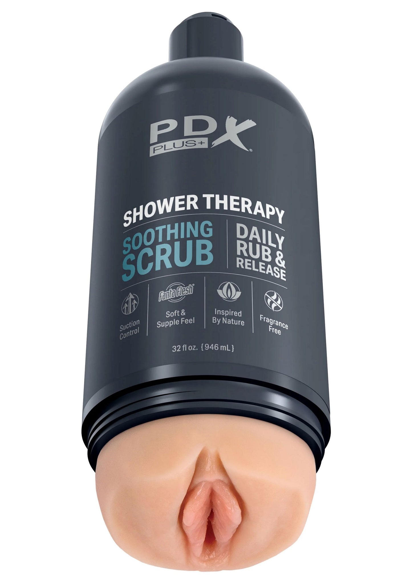 Pipedream PDX Plus Shower Therapy Soothing Scrub SKIN - 4