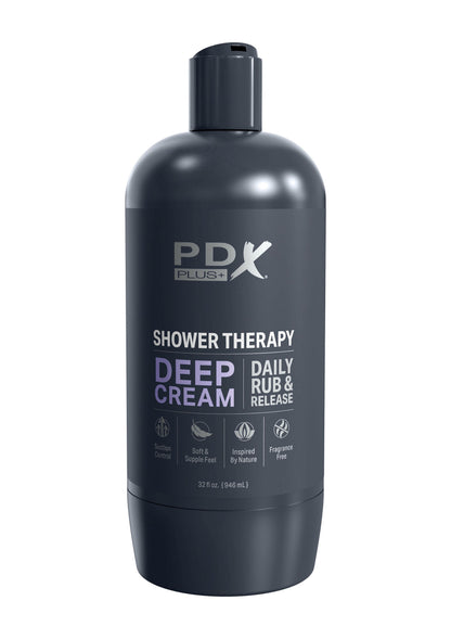 Pipedream PDX Plus Shower Therapy Deep Cream TRANSPA - 3