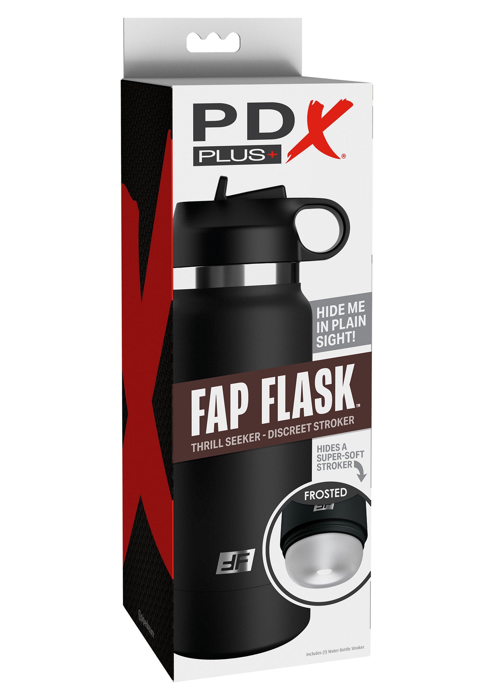 Pipedream PDX Plus - Fap Flask Thrill Seeker TRANSPA - 4