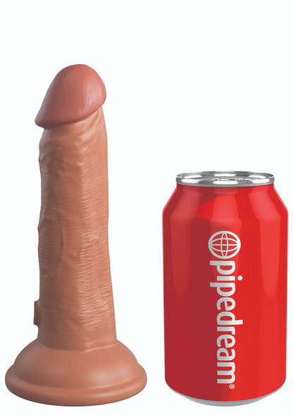 Pipedream King Cock Elite 6' 2Density Silicone Cock CARAMEL - 0