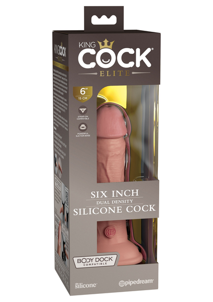 Pipedream King Cock Elite 6' 2Density Silicone Cock SKIN - 5