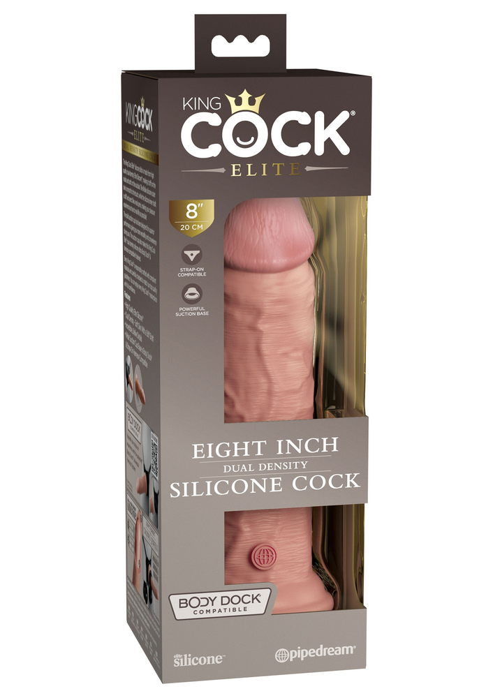 Pipedream King Cock Elite 8' 2Density Silicone Cock SKIN - 6