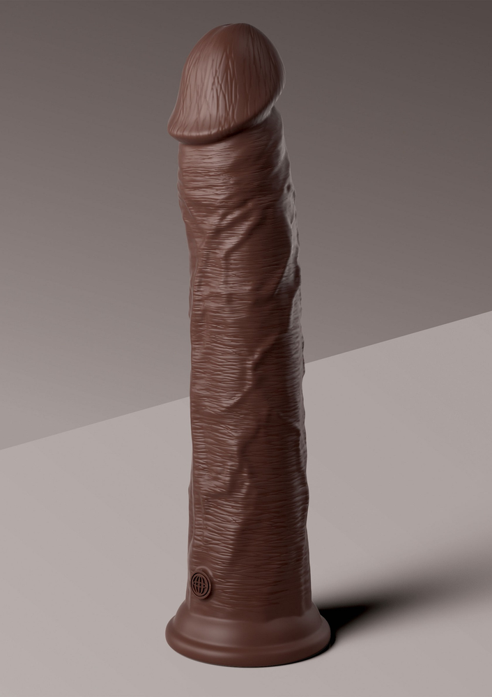 Pipedream King Cock Elite 11' 2Density Silicone Cock BROWN - 0