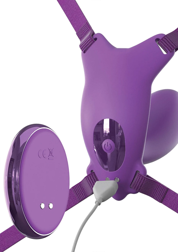 Pipedream Fantasy For Her G-Spot Butterfly Strap-On PURPLE - 0