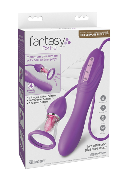 Pipedream Fantasy For Her Ultimate Pleasure Max PURPLE - 1052