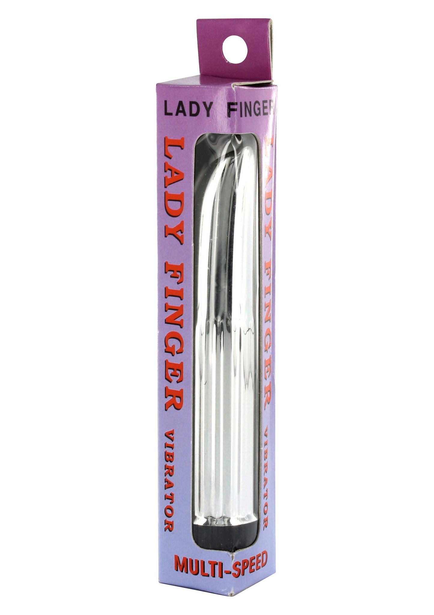 Seven Creations Ladyfinger Mini Vibrator SILVER - 1