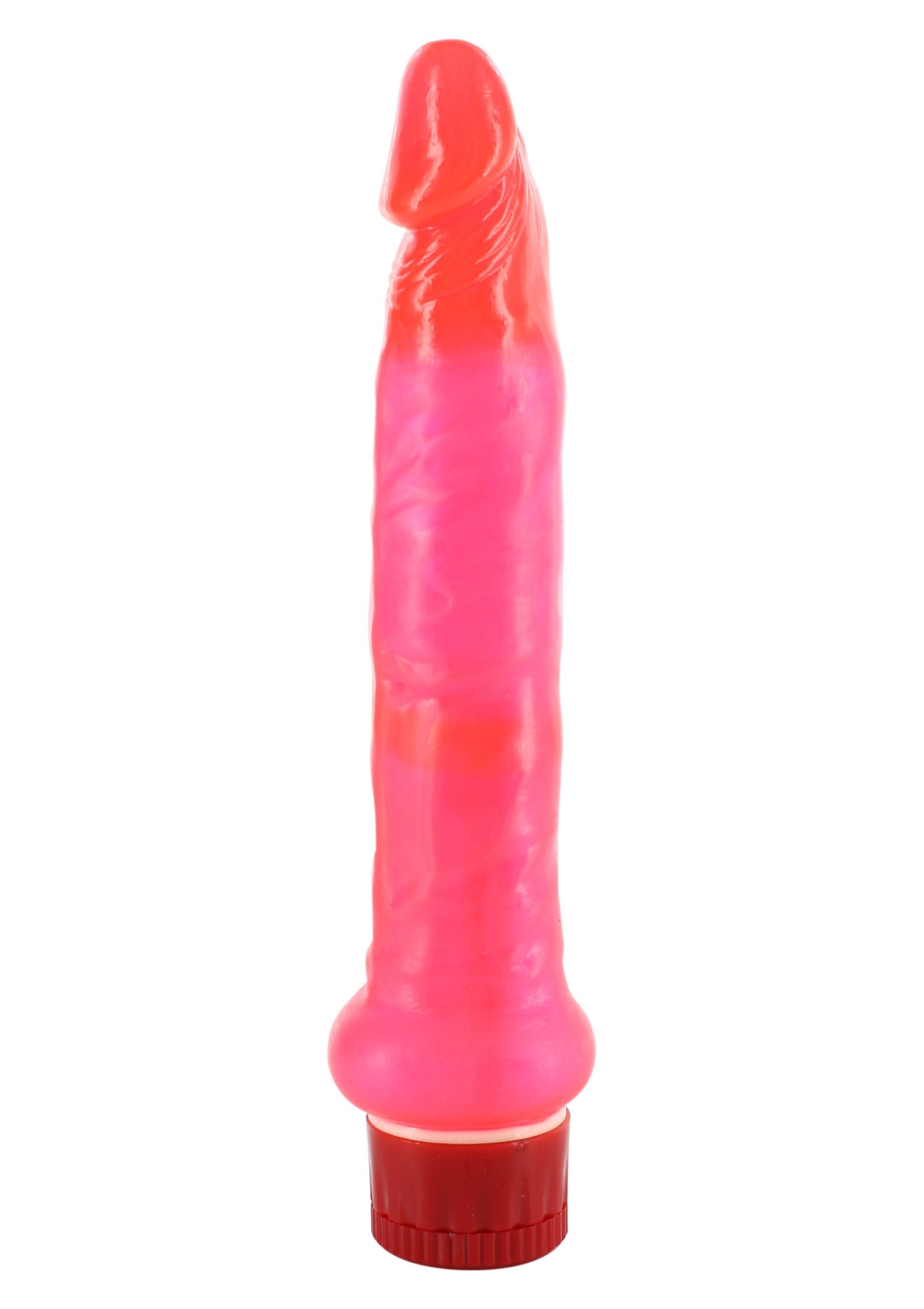 Seven Creations Jelly Anal Vibrator PINK - 1