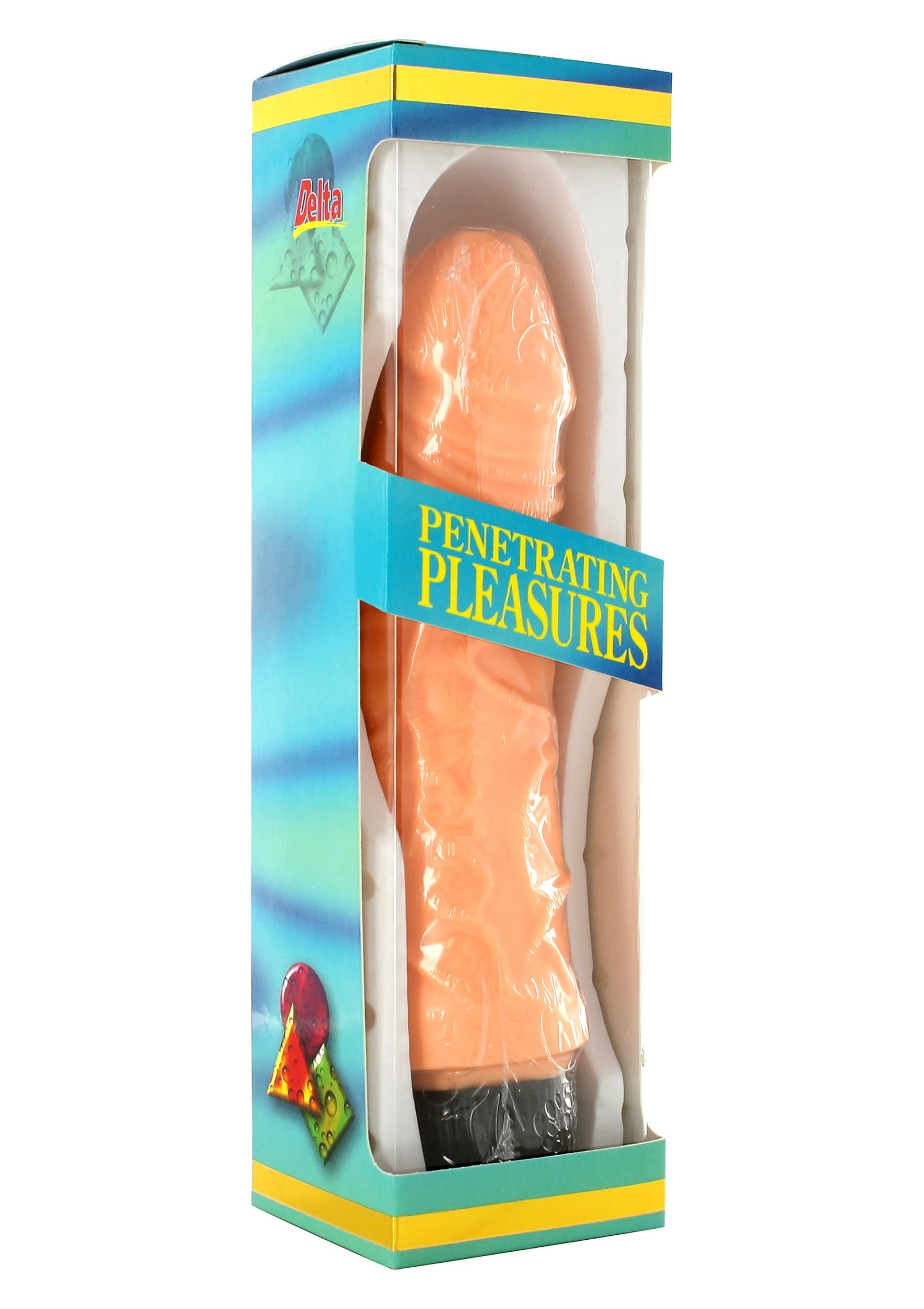 Seven Creations Vinyl P-Shape Vibrator No.6 SKIN - 1