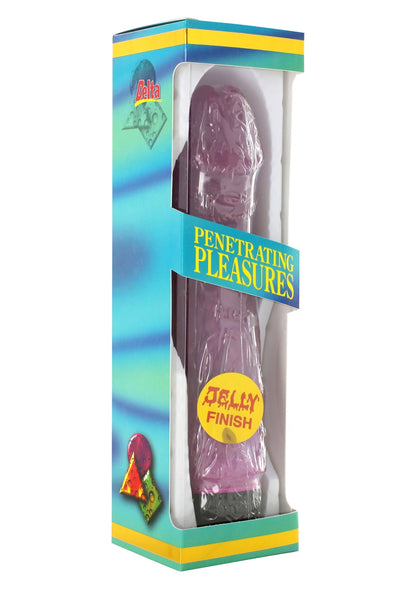 Seven Creations Jelly Vibrator No.2 PURPLE - 1