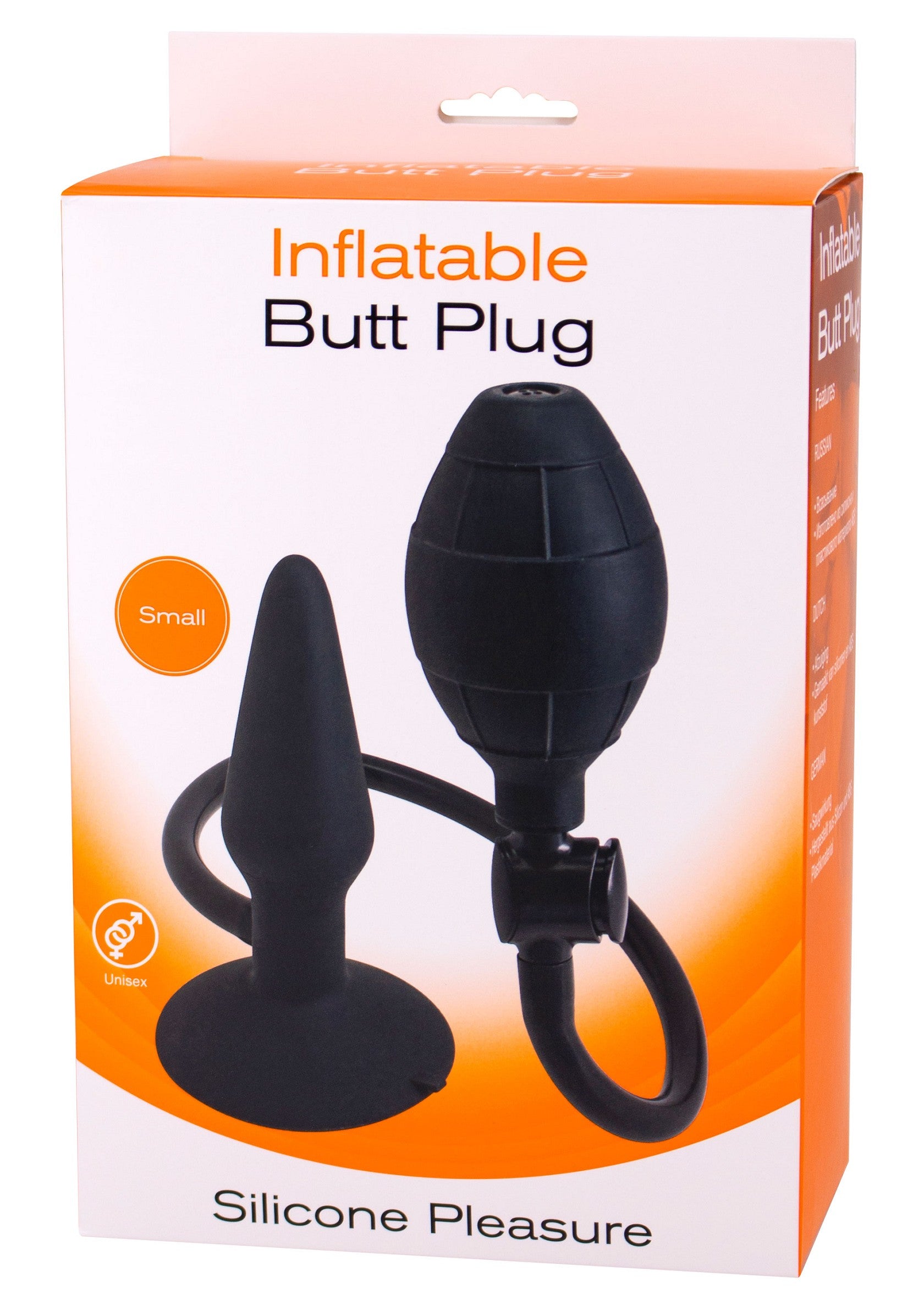 Seven Creations Inflatable Butt Plug S BLACK - 1