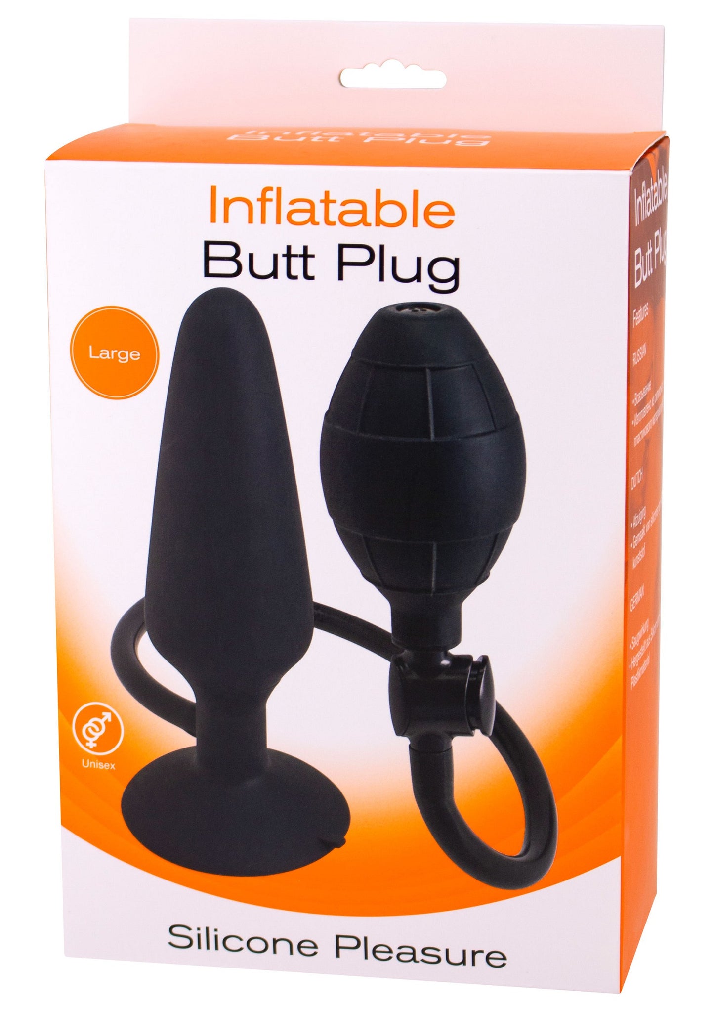 Seven Creations Inflatable Butt Plug L BLACK - 1