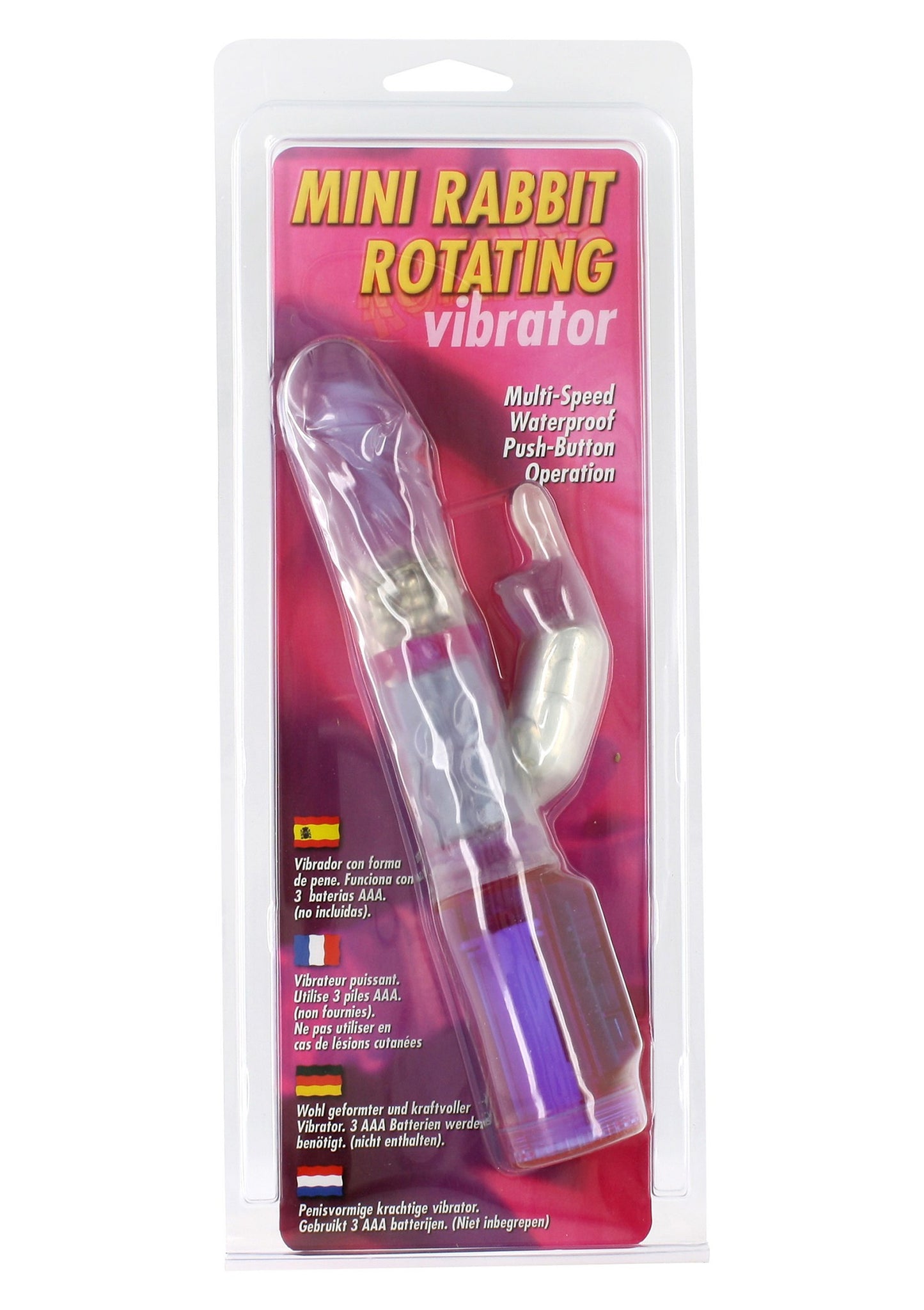 Seven Creations Mini Rabbit Vibrator PURPLE - 1