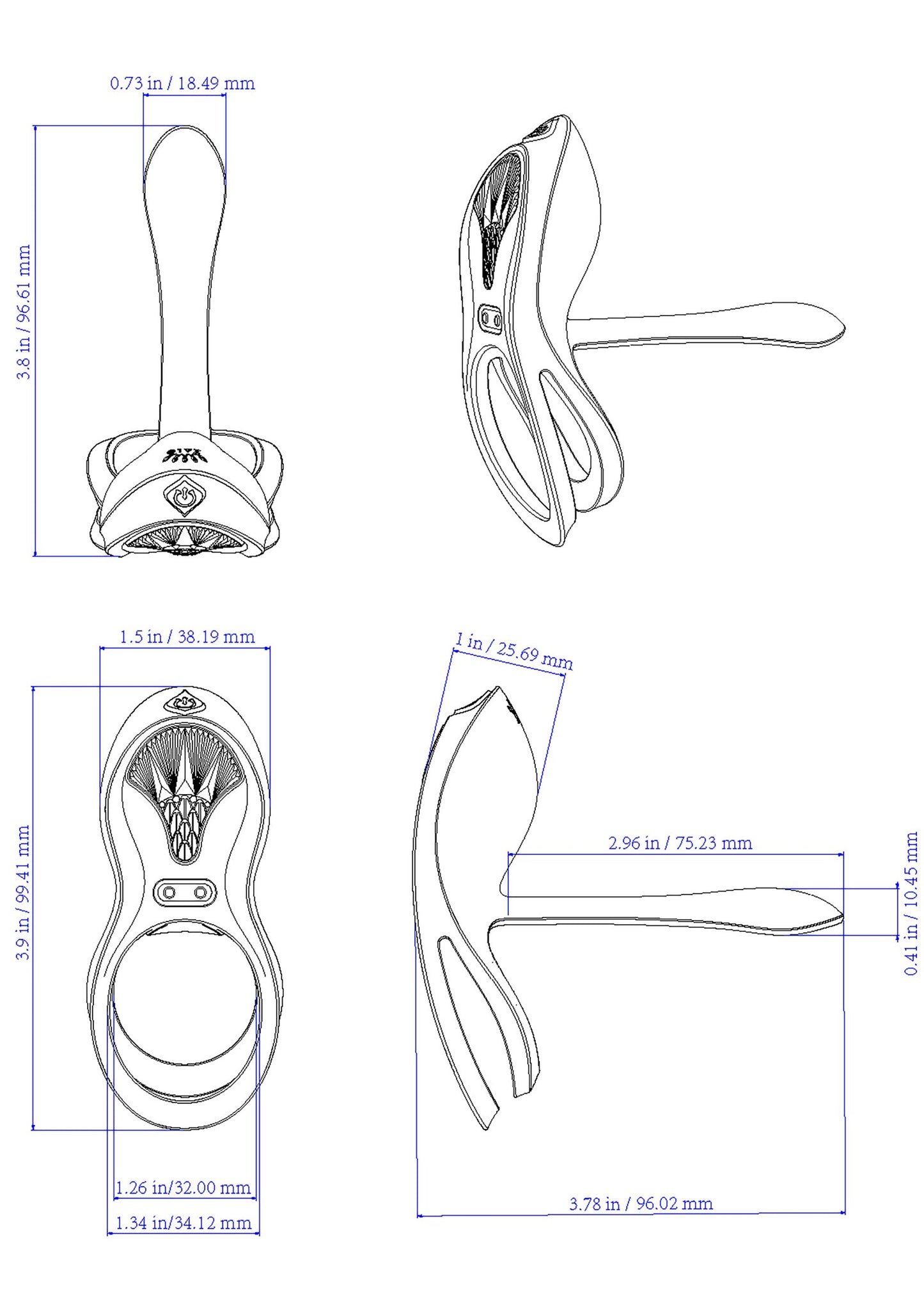 Zalo Bayek Wearable Vibrator GREEN - 10