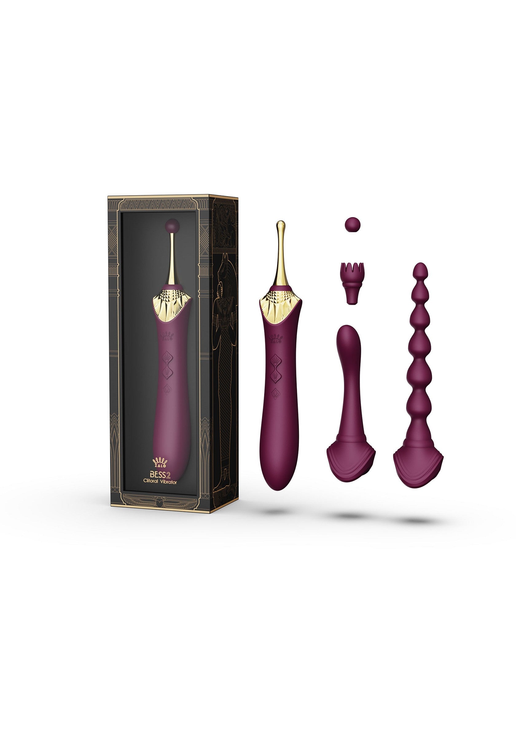 Zalo Bess 2 Clitoral Vibrator PURPLE - 14