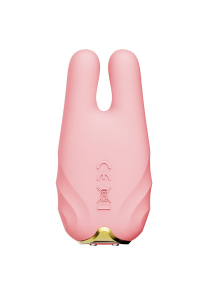 Zalo Nave Vibrating Nipple Clamps PINK - 9