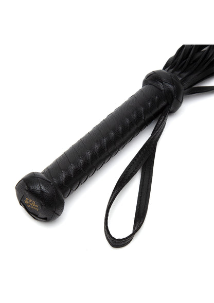 Faux Leather Flogger BLACK - 3