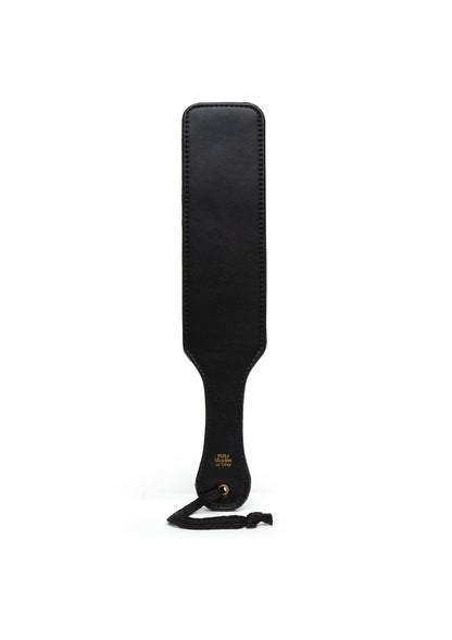 Faux Leather Spanking Paddle BLACK - 3