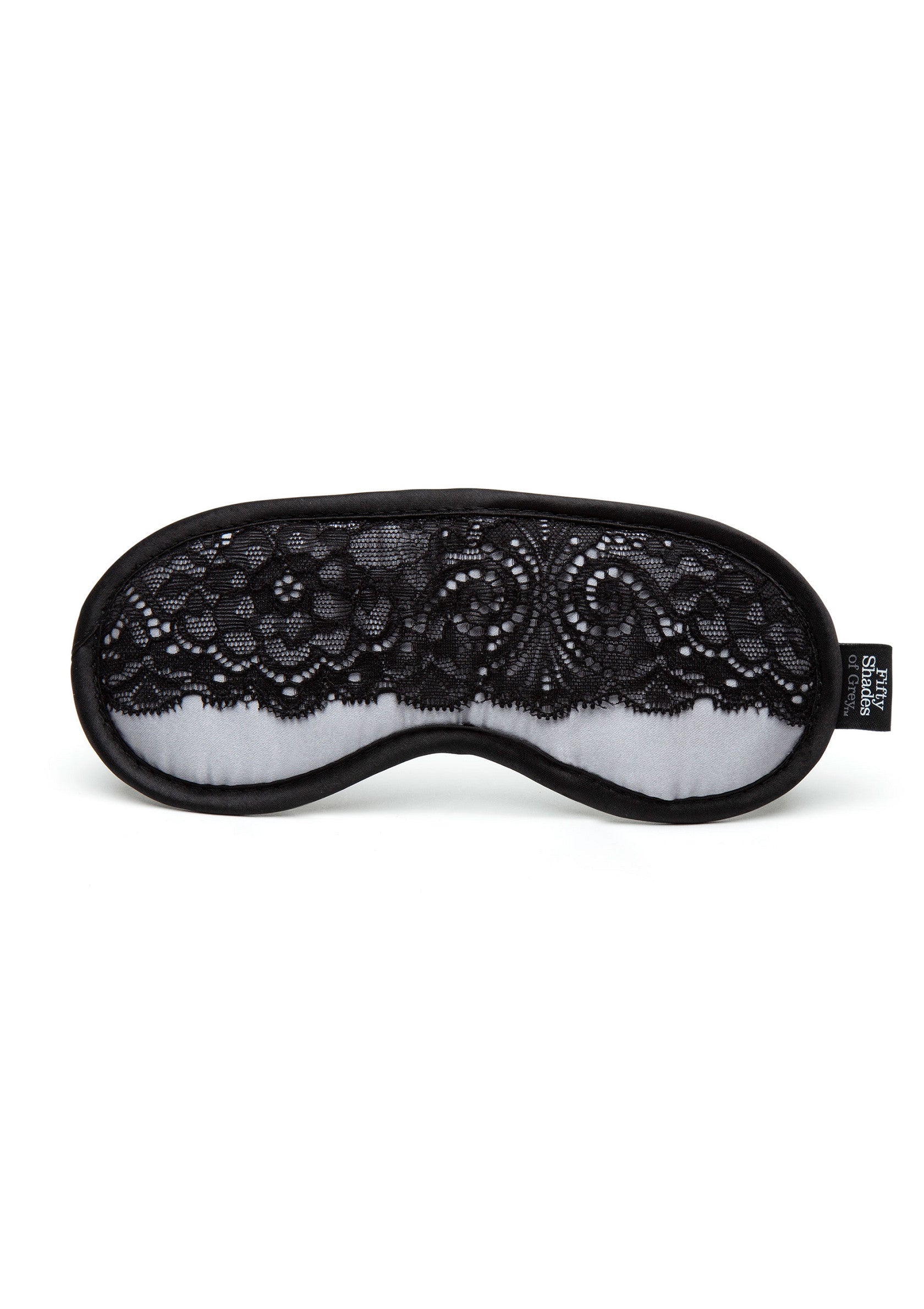 Satin and Lace Blindfold BLACK - 3