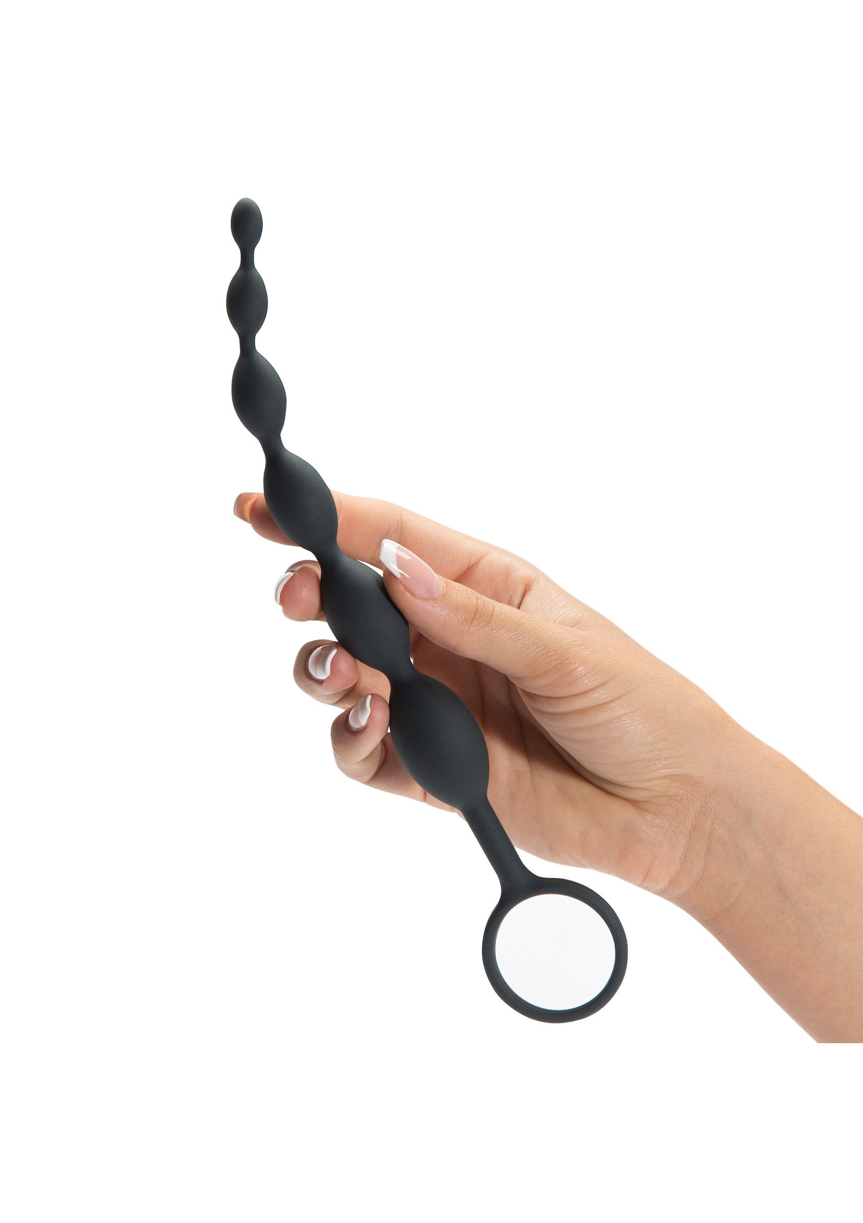 Silicone Anal Beads BLACK - 4