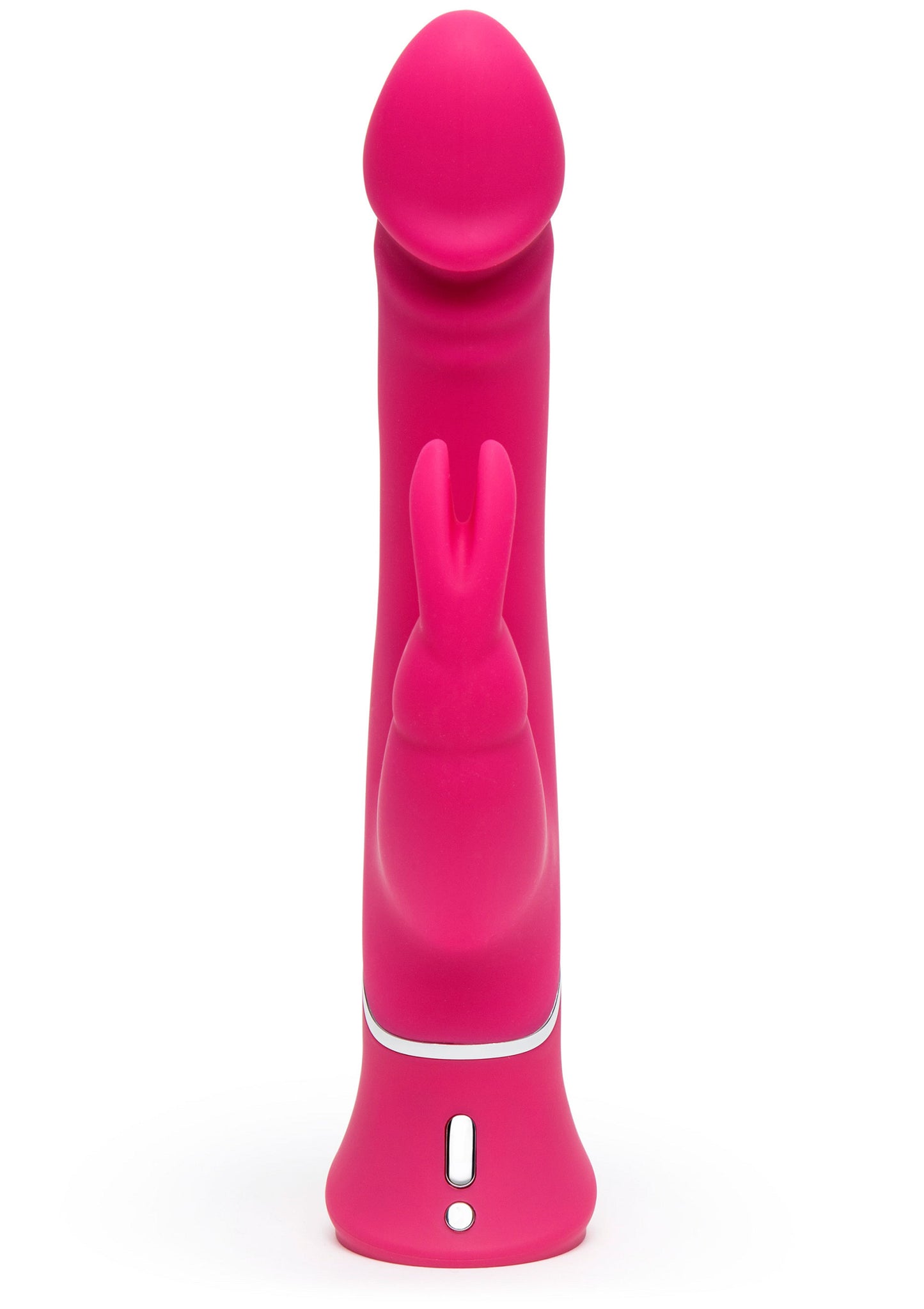 Happy Rabbit Realistic Dual-Density Vibrator PINK - 5