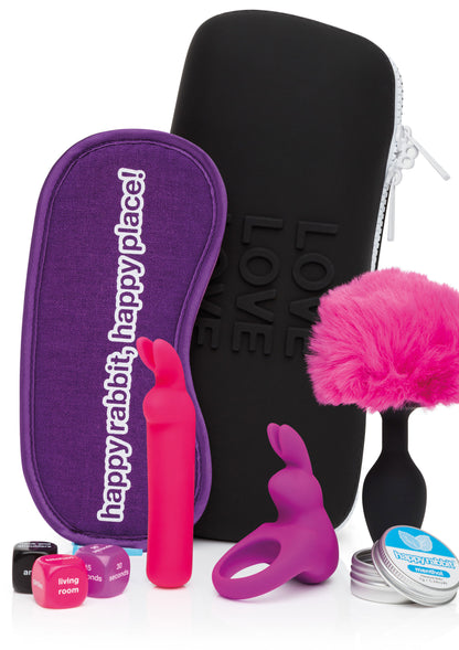 Happy Rabbit Couple's Pleasure Kit (7 Piece) BLACK - 8