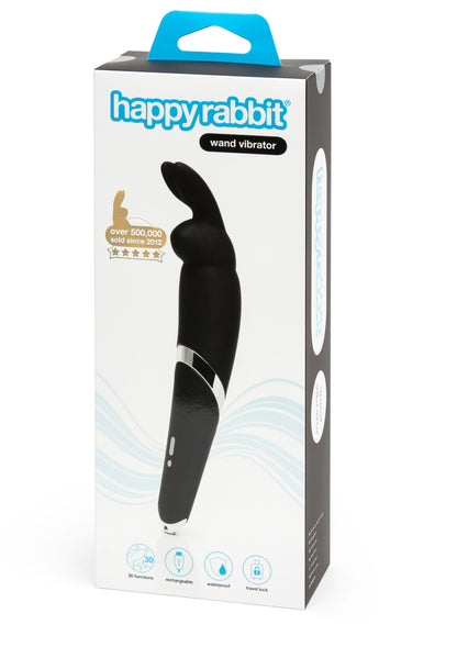 Happy Rabbit Wand Vibrator BLACK - 0