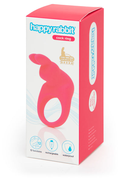 Happy Rabbit Cock Ring PINK - 0