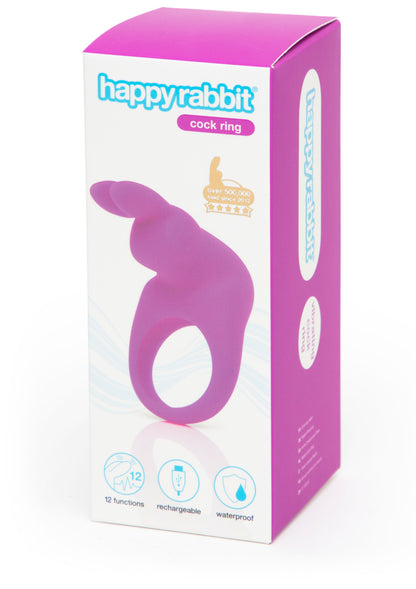 Happy Rabbit Cock Ring PURPLE - 0