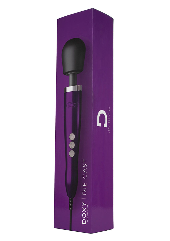 Doxy Massager DOXY Die Cast Metal Massager PURPLE - 1