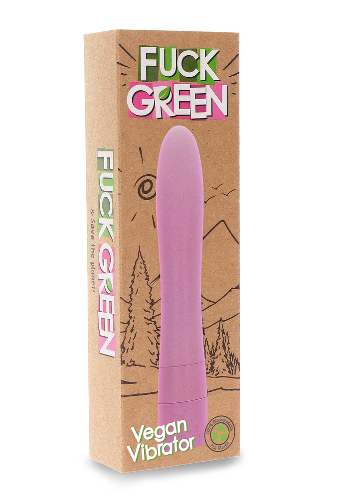 Fuck Green Vegan Vibrator PINK - 6