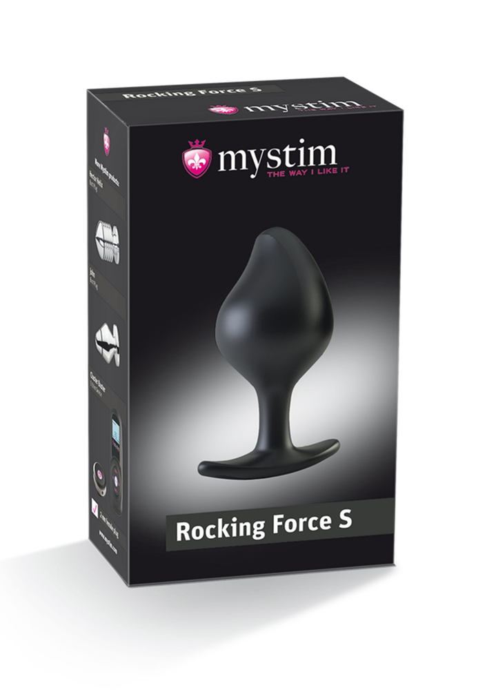 MyStim Buttplug Rocking Force S BLACK - 0