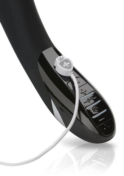 MyStim Tingling Apart eStim Vibrator BLACK - 3