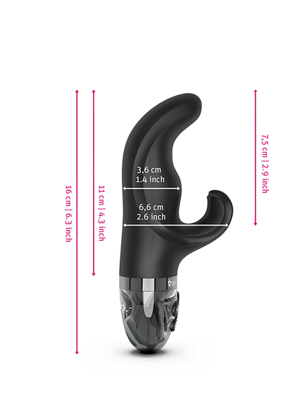 MyStim Hop Hop Bob Estim Vibrator BLACK - 5