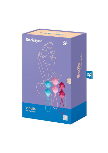 Satisfyer V Balls 3pcs MULTICOLOR - 3