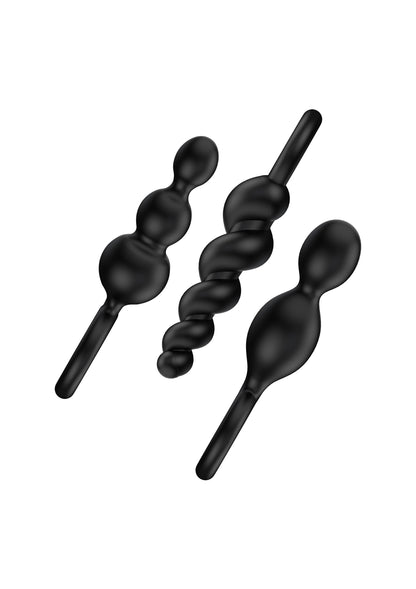 Satisfyer Booty Call 3pcs BLACK - 3