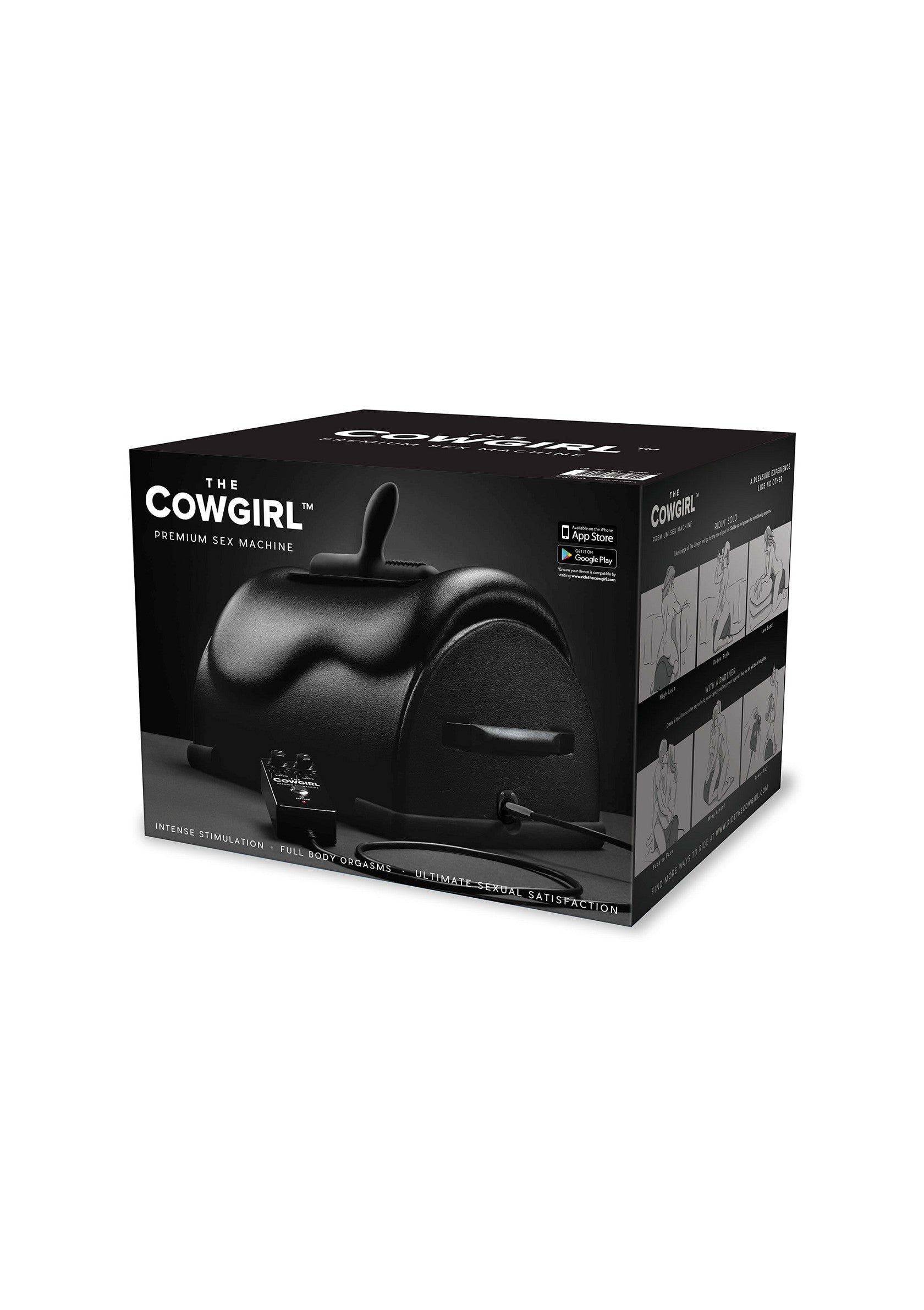 The Cowgirl Premium Sex Machine BLACK - 12