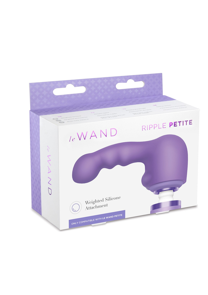 Le Wand Petite Ripple Head PURPLE - 2