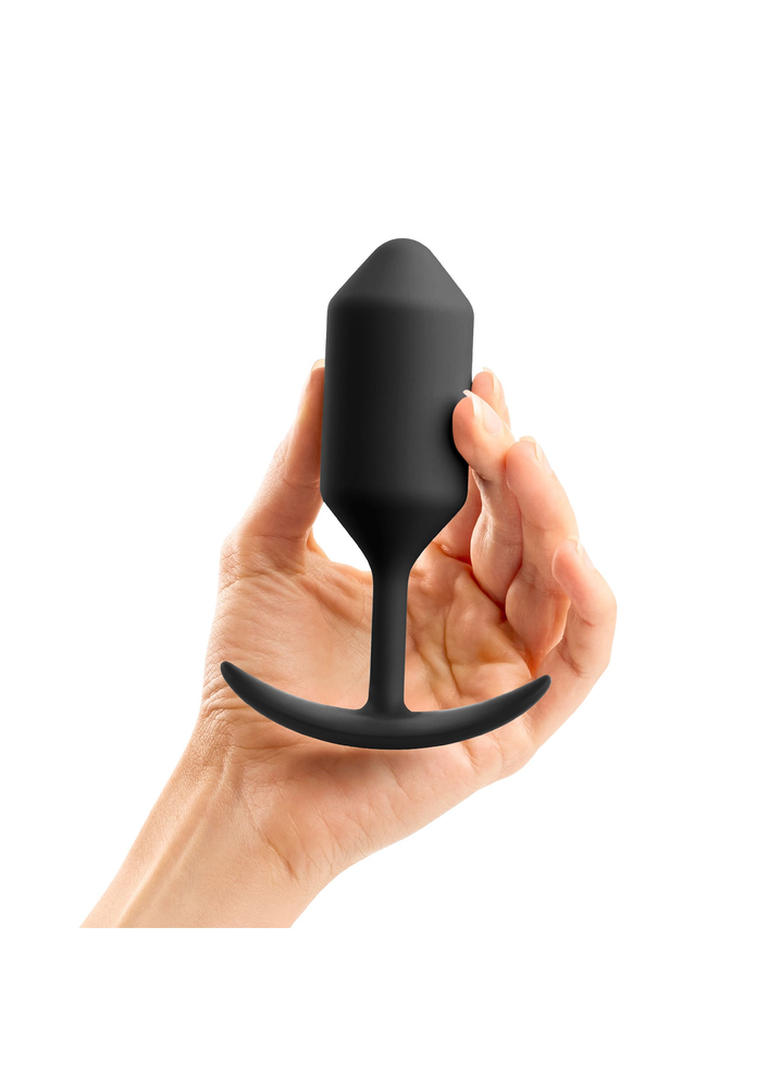 B-Vibe Snug Plug 3 BLACK - 2