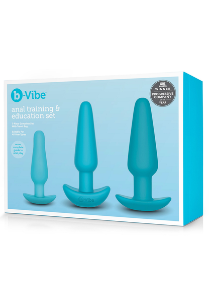 B-Vibe Anal Education Set BLUE - 6