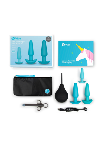 B-Vibe Anal Education Set BLUE - 2