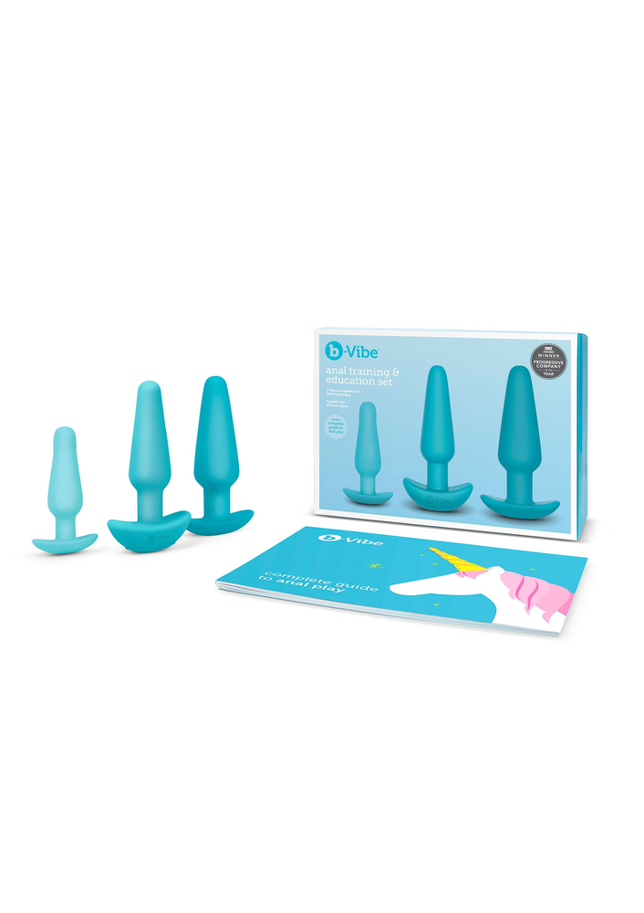 B-Vibe Anal Education Set BLUE - 11