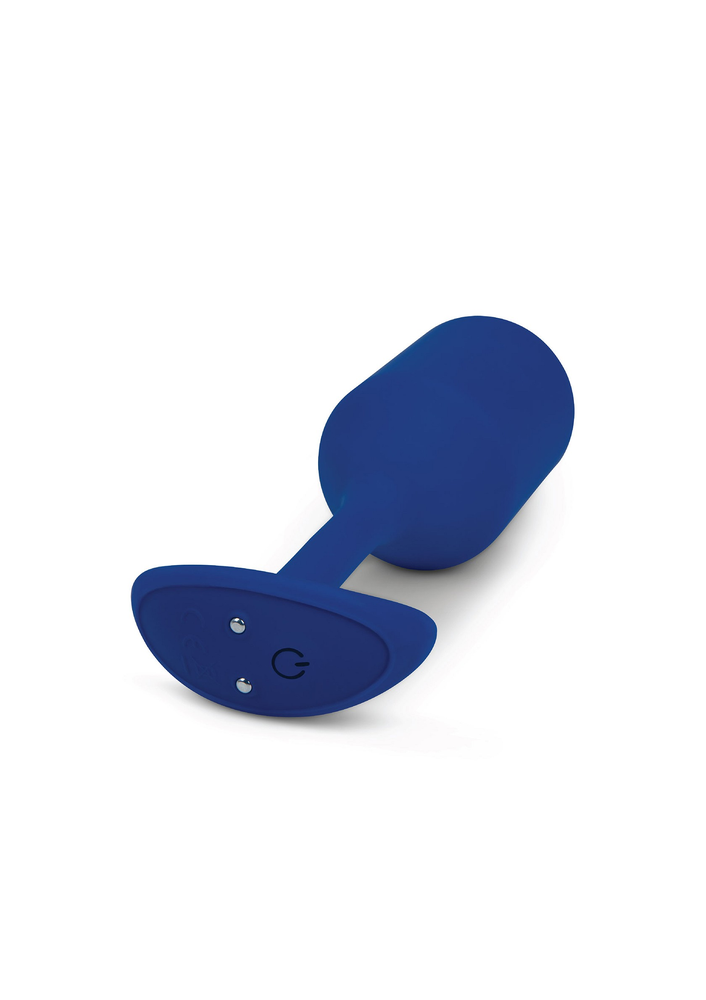 B-Vibe Vibrating Snug Plug 4 BLUE - 6