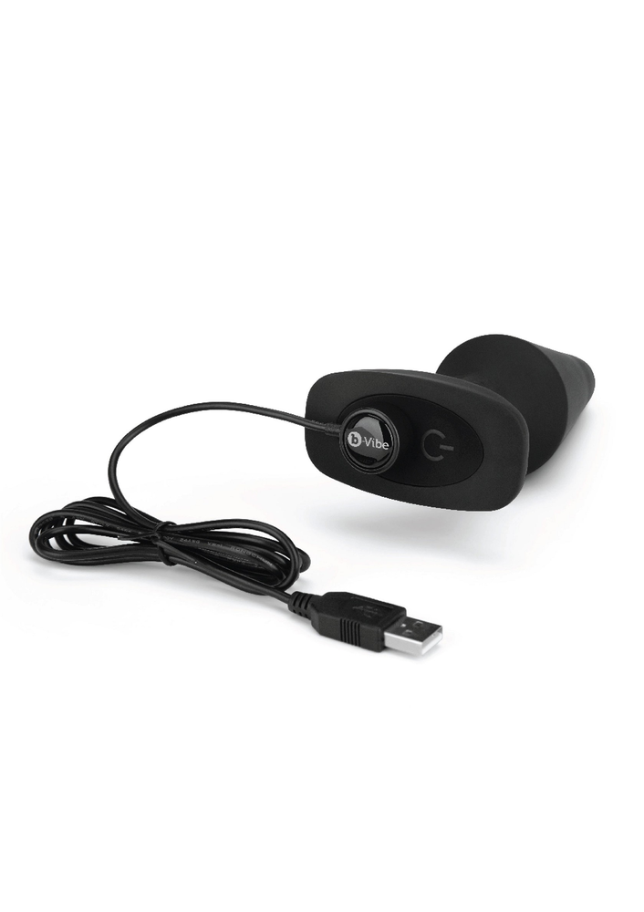 B-Vibe Rimming Plug XL BLACK - 5